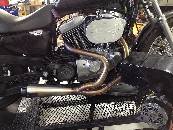 two brothers exhaust sportster