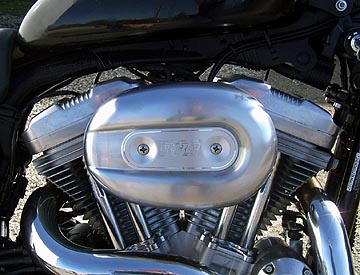 Air Hammer Air Cleaner from HAMMER PERFORMANCE, 91-Up Sportster IMPACT 2 Inch Centered