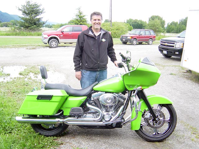Dave Wilhdlm and his 2005 Road Glide