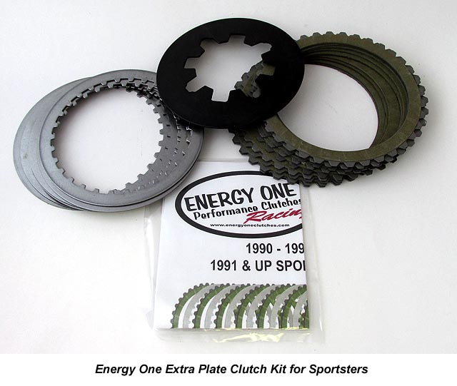 Energy One Extra Plate Clutch Kit for Harley Davidson Sportsters