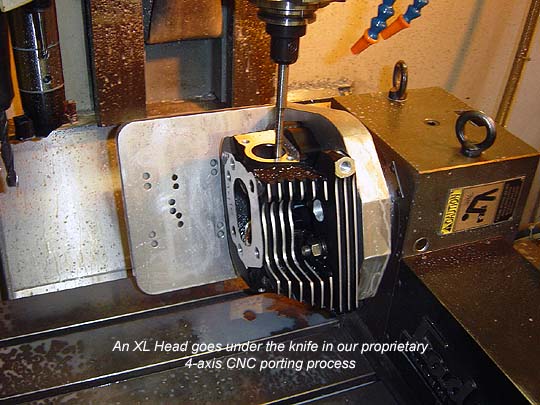 CNC Porting a Harley Davidson Sportster Head